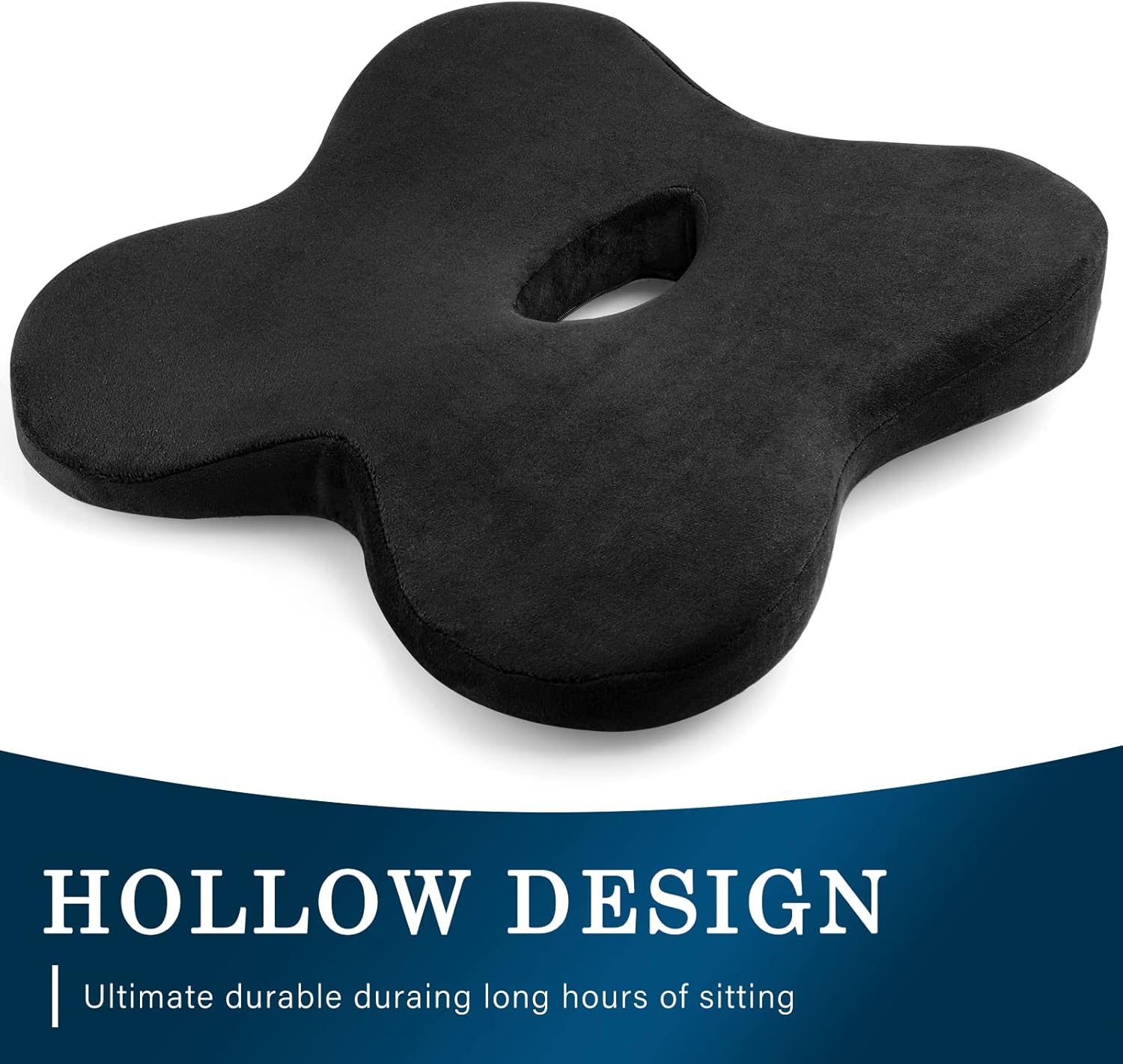 Eyamummo Coccyx Seat Cushion and Back Cushions Combo for Office Chair