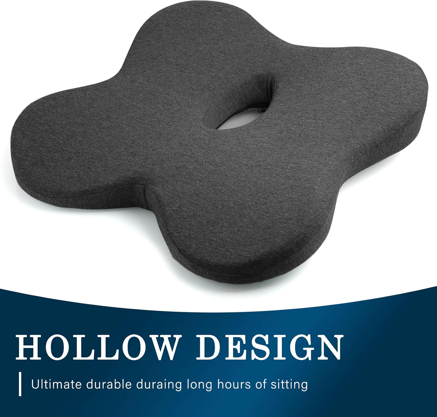 Eyamummo Coccyx Seat Cushion and Back Cushions Combo for Office Chair