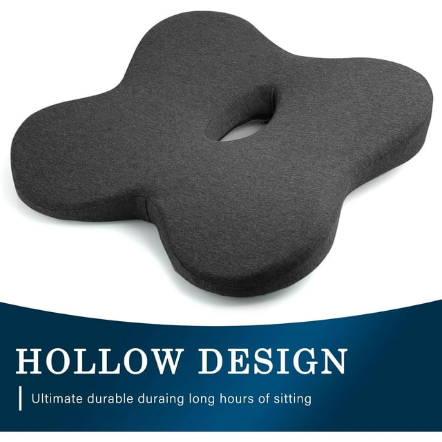 Eyamummo Coccyx Seat Cushion and Back Cushions Combo for Office Chair