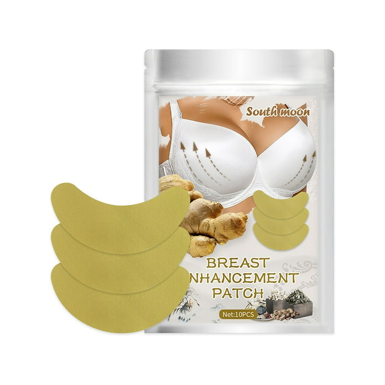 Eychin 10pcs/box Breast Enhancement Patch Ginger Breast Nourishing Patches  Breast Lift Enlarger Patch Bust Firming Lifting Pads 