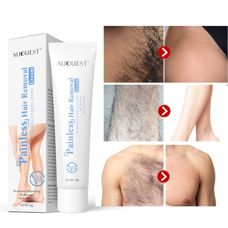 Eychin 45g Hair Removal Cream Painless Hair Remover For Armpit Legs and Arms Skin Care Body Care Depilatory Cream For Men Women
