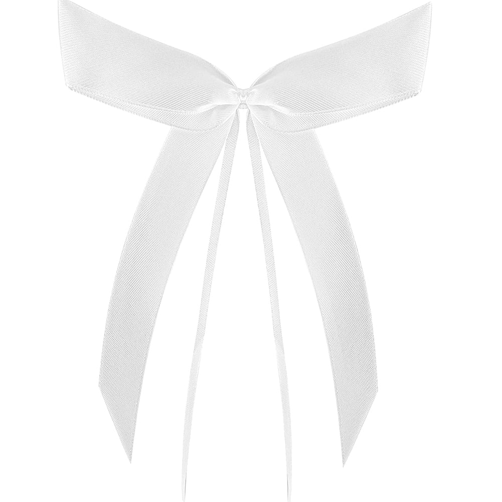 Eychin 50PCS Wedding Car Bows Christmas Tree Bows Beautiful Prom Car