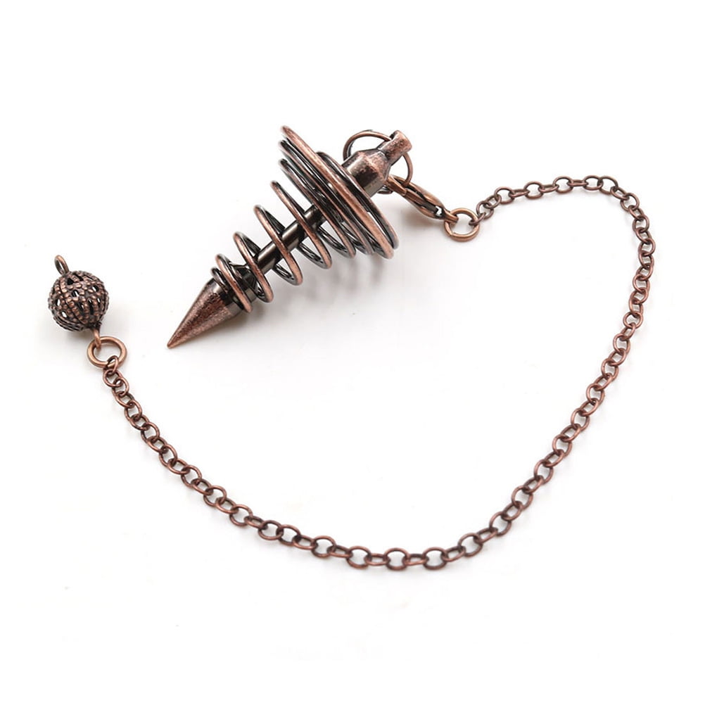 Eychin Metal Spiritual Pendulum for Divination Threaded Dowsing