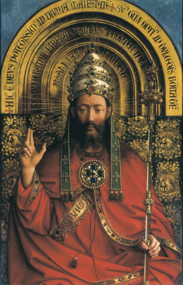 Eyck Jan Van (1390-1441) Eyck Hubert Van (1370-1426) Canvas Art - (18 x 24)