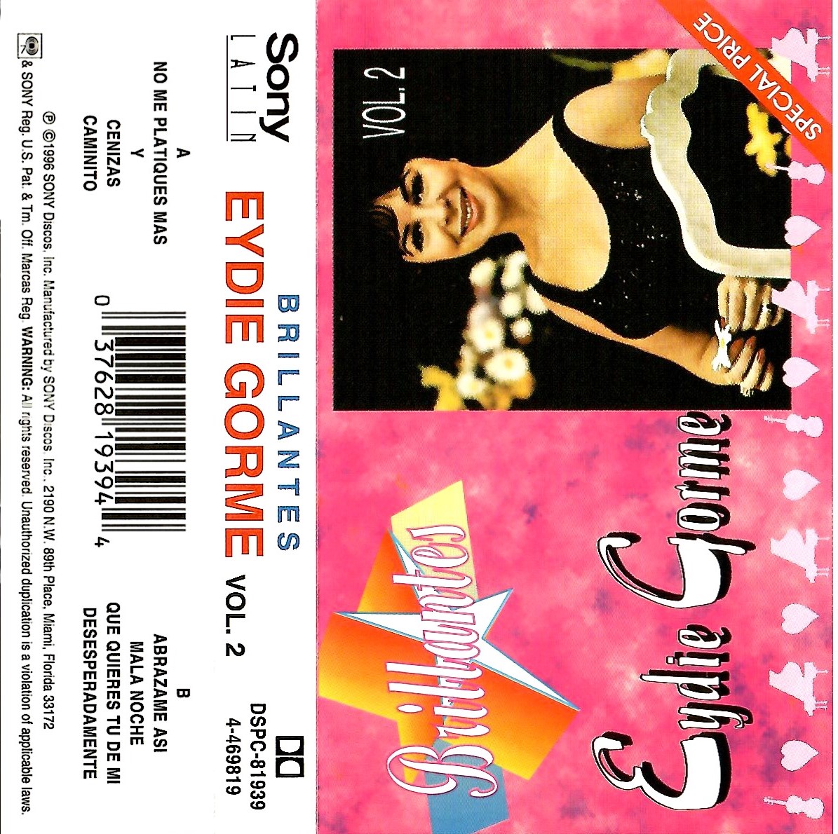 Eydie Gorme - Eydie Gorme Volume 2 (Cassette)