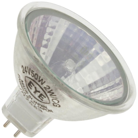 Eye 50MR16/CG/40 24V, 50 Watt, MR16, Twist-Lock (GU5.3) Base Light Bulb (1 Bulb)