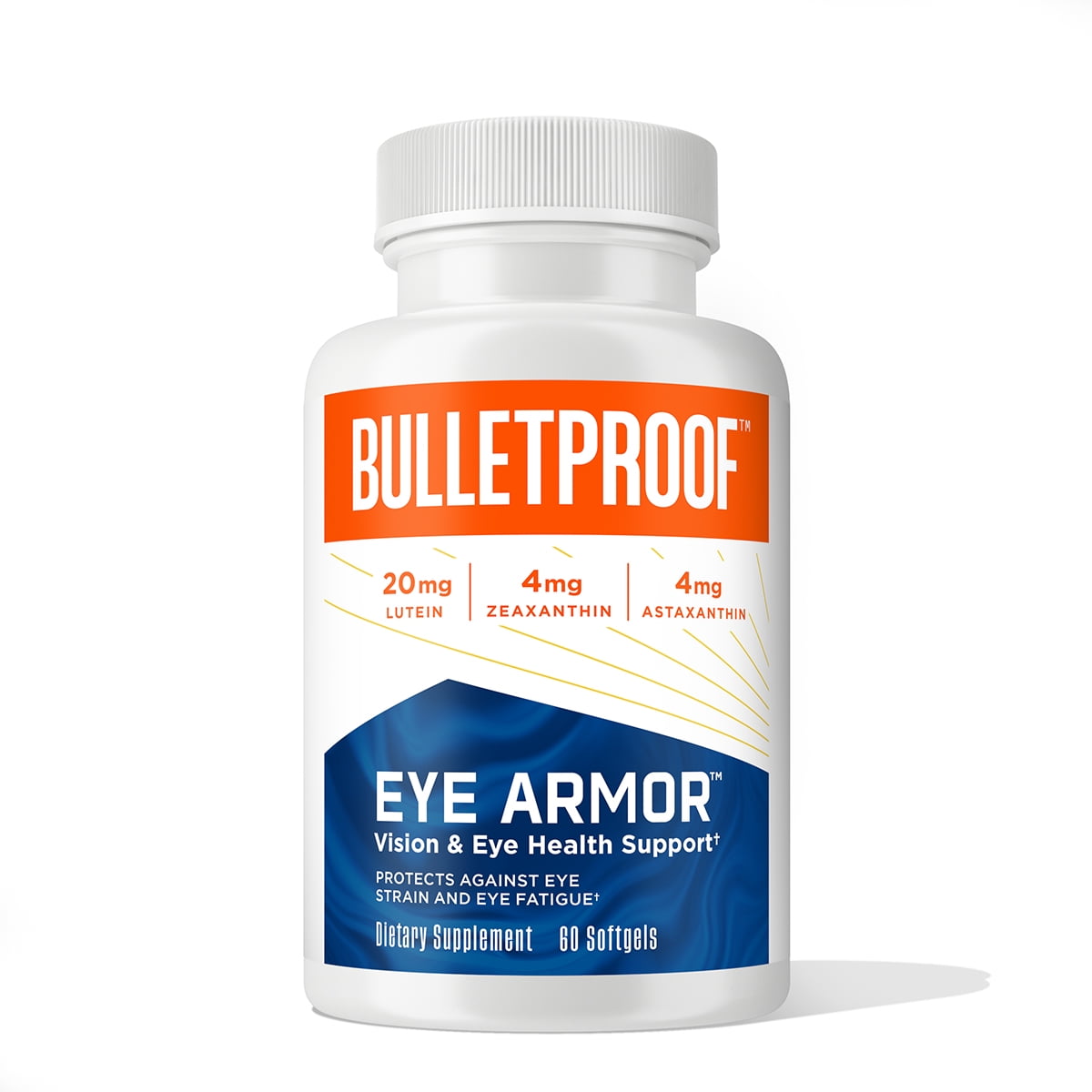 Eye Armor with Vitamin A, Lutein, Antioxidants in Brain Octane MCT Oil
