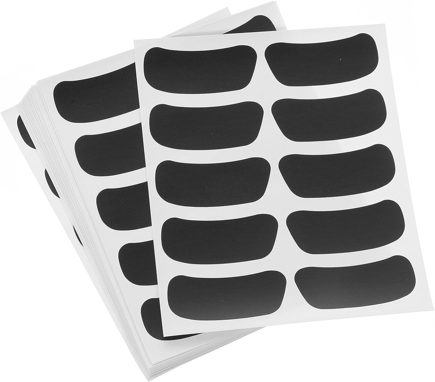 72 Pairs Eye Black Strips Sports Black Eye Stickers Breathable Eye Black  Strips with 1 White Pencil for Baseball Football Softball Fans on Game Day