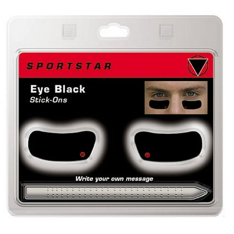 SportStar Eye Black Stickers With Marker