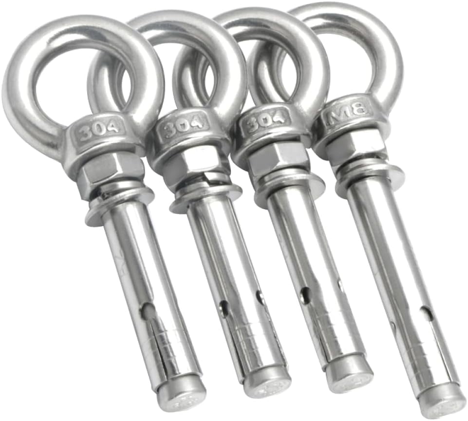 Eye Bolt,Expansion Screw, 304 Stainless Steel Sleeve Anchor Concrete