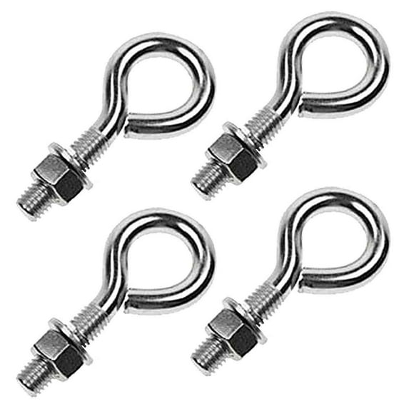 Eye Bolts - Stainless Steel Type 316 - Non Welded - 1/2" x 6" - 4 Pa