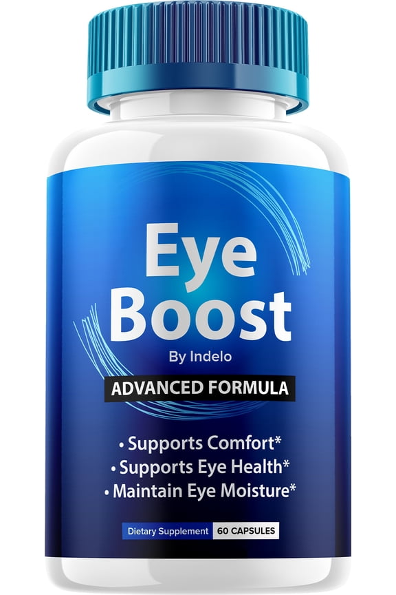 Eye Boost Eye Support Supplement EyeBoost Capsules Vitamins Healthy Vision, 1 Pack, 60 Capsules