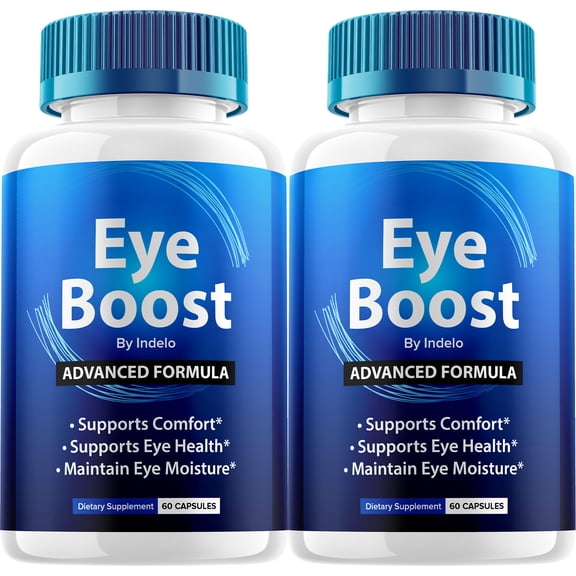 Eye Boost Eye Support Supplement – EyeBoost Capsules Vitamins Healthy Vision, 2 Pack, 120 Capsules