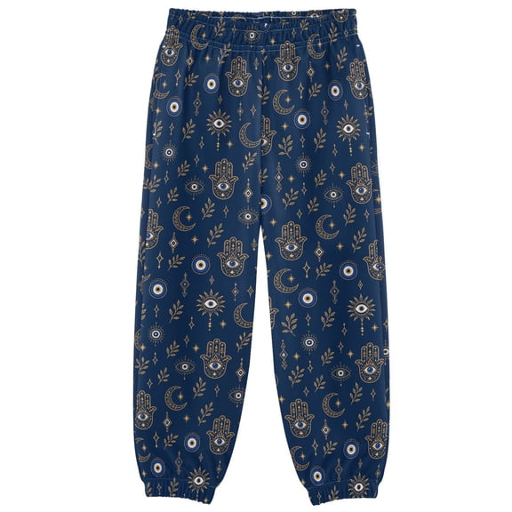 Eye Boys Pants Kids Casual Sweatpants Joggers Toddler Sports Pants 3-10 Years