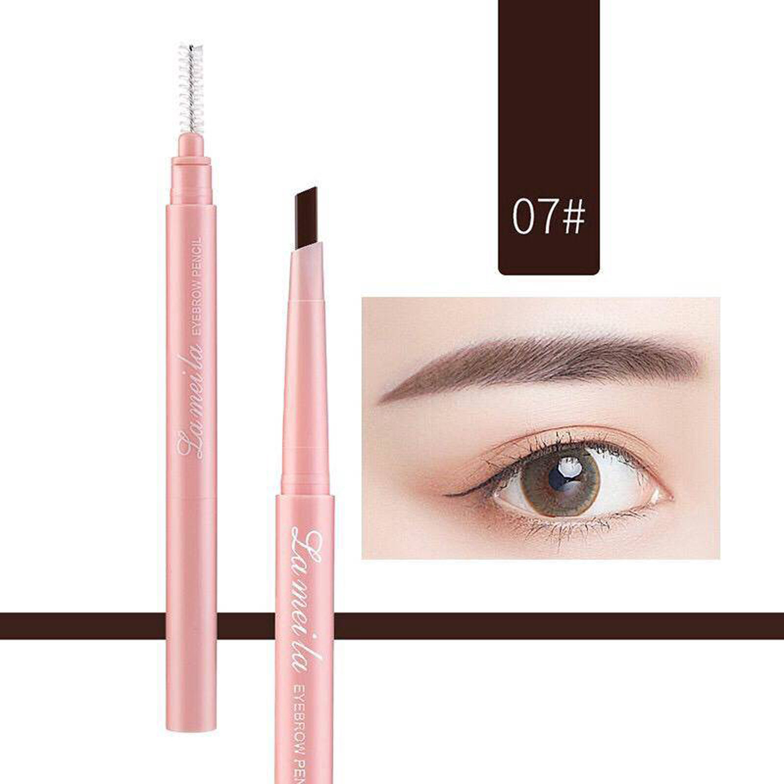 Eye Brow Pencils for Women Brown, Mendsman Quad Eyebrow Pencil Long