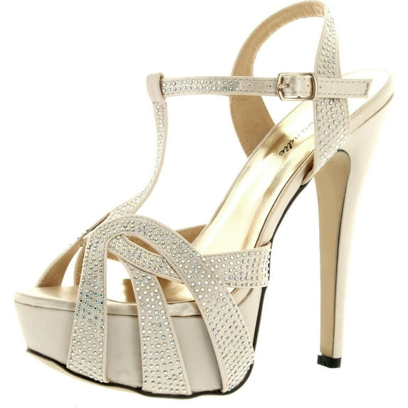 Eye Candie Womens High Heel Dress Sandals Pumps