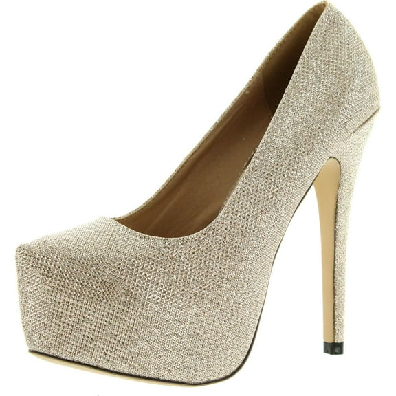 Eye Candie Womens Classic Dress Platform Pumps