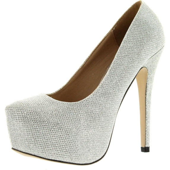 Eye Candie Womens Dress Classic Platform Pumps