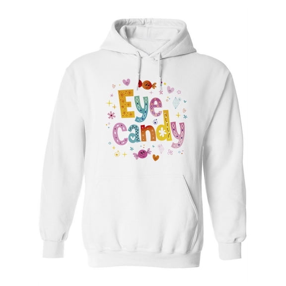 Eye Candy Cute Design Hoodie Women -Image by Shutterstock, Female Medium