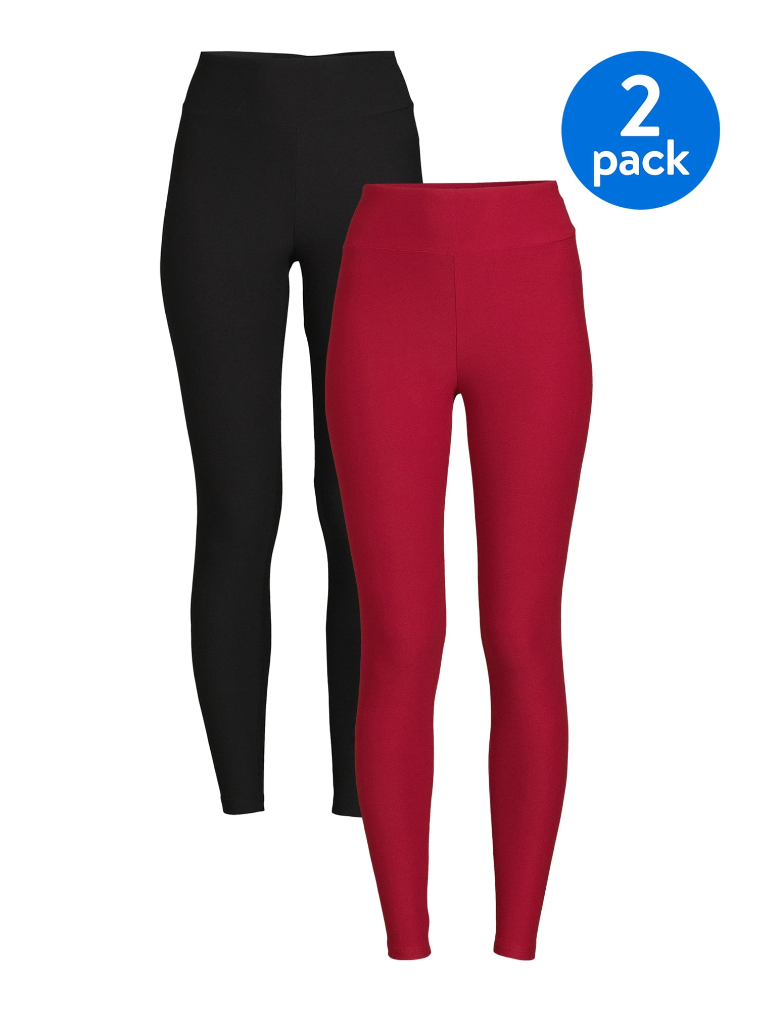 Eye Candy Juniors' Leggings with Ruched Back, 2-Pack - Walmart