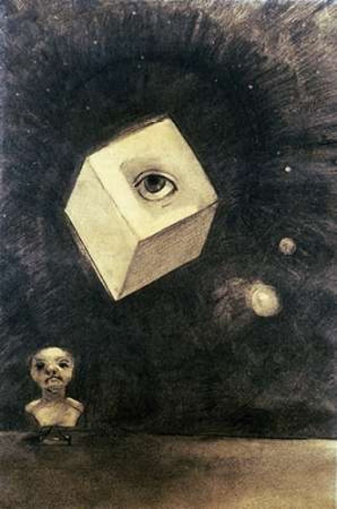 Eye Canvas Art - Odilion Redon (12 x 18)