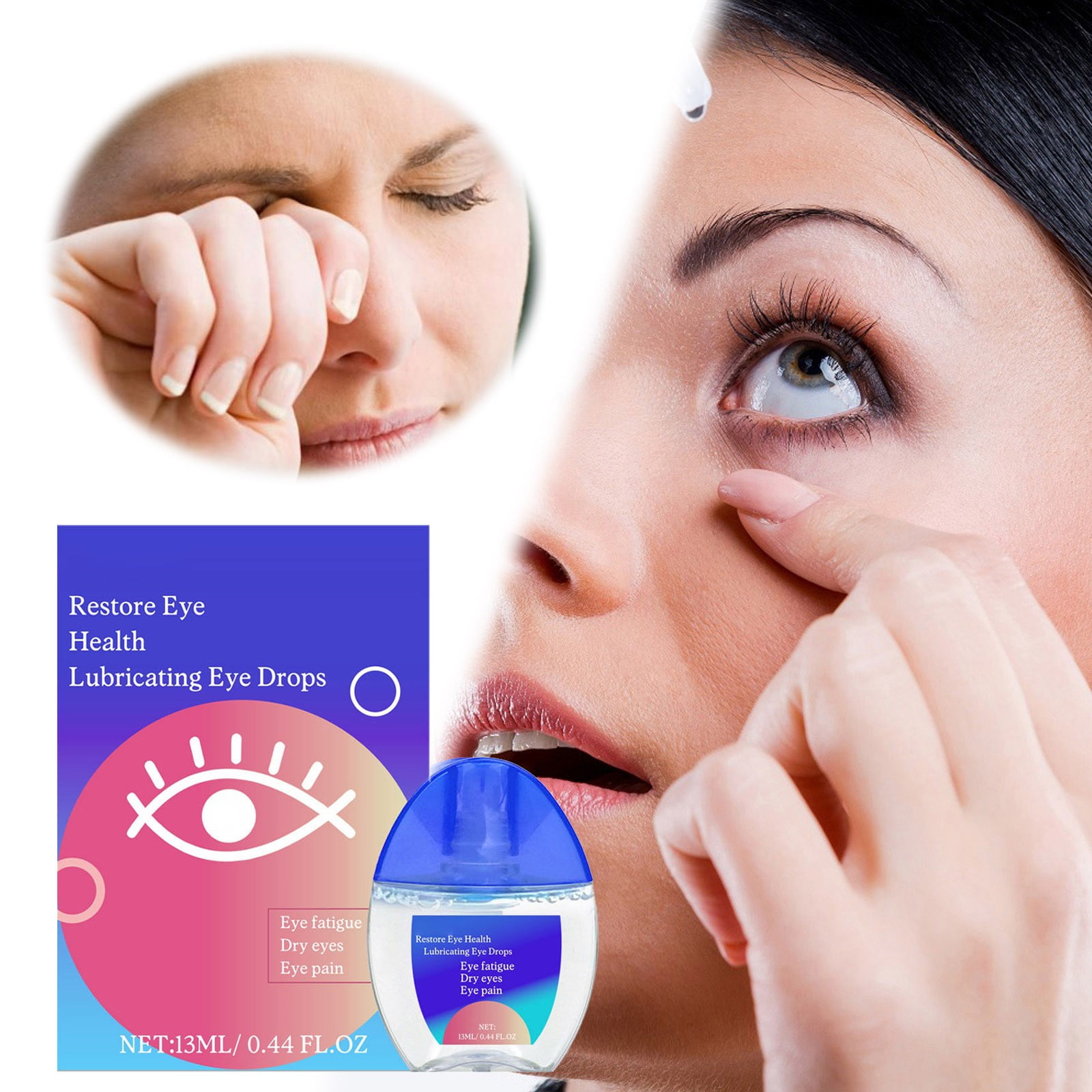 Eye Care Solution For Gentle And Moisturizing Eyes Eye Drops 13ml Set