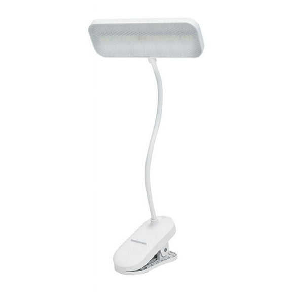 Eye-Caring LED Book Light with Adjustable Brightness & Color Modes, USB Rechargeable Reading Lamp