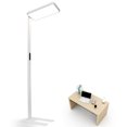 thumbnail image 1 of Eye Caring LED Floor Lamp, 78 inch Full Spectrum Floor Lamp, Touch Control, 0%-100% Stepless Dimmable, White, 1 of 6
