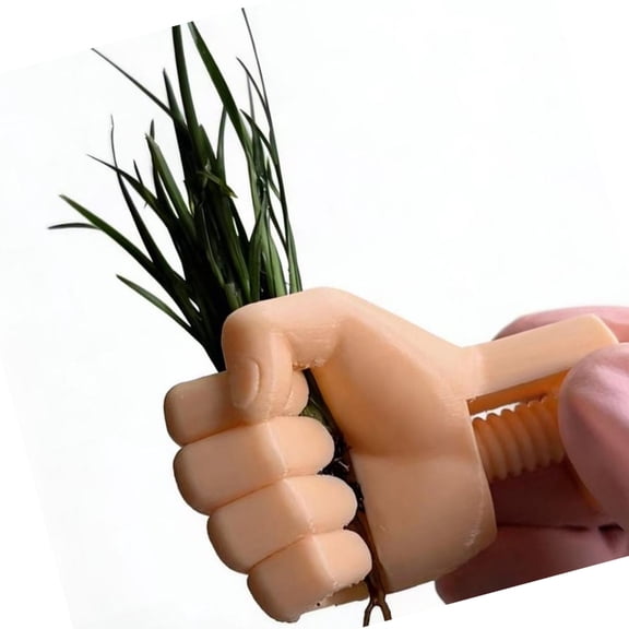 Eye Catching 3D Printed Arm Shape Plant Stand for Indoor Green Spaces
