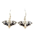 thumbnail image 1 of Eye Catching Bat Shape Ear Jewelry Detailed Painting And Featherlight Design Matching Both Casual And Party Attire, 1 of 9