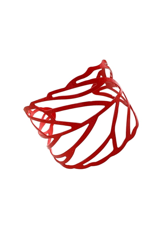 Eye Catching Detail Openwork Bangle Comfort Design Wristlet For Outfit Enhancer And Daily Styling