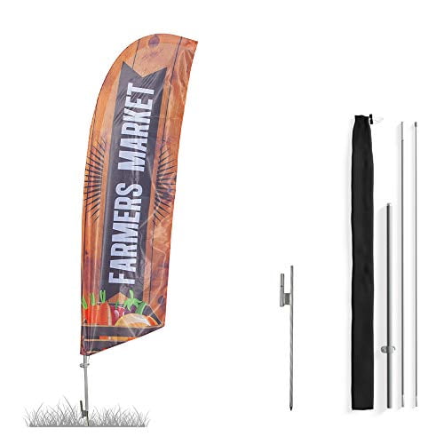 Eye-Catching Feather Flag Kit – Perfect for Businesses & Community ...