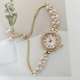 thumbnail image 1 of Eye Catching Mother Of Pearl Quartz Watch with Comfortable Alloy Strap, 1 of 6