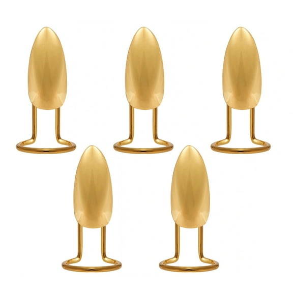 Eye Catching Nail Rings 5 Pack Elegant Styles Accessory for Every Woman