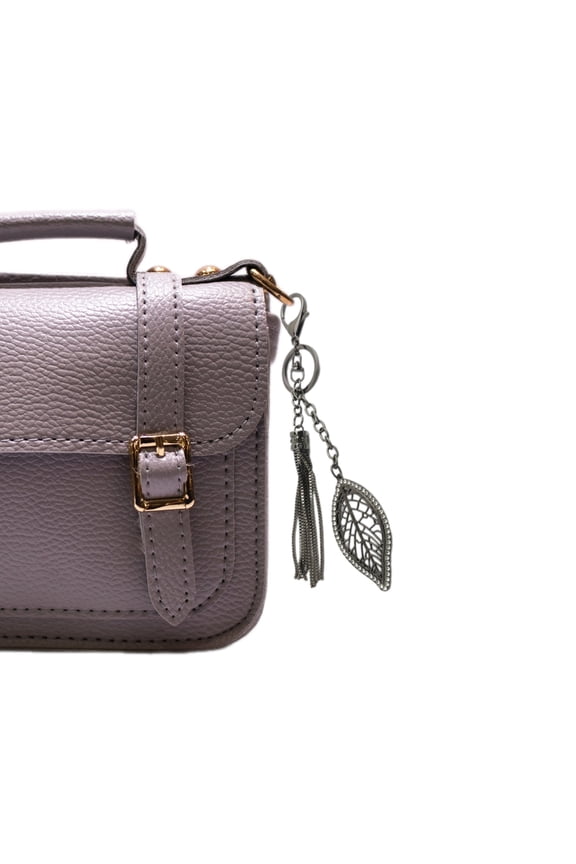 Eye Catching Plant Leaves Keychain Pendant for Car Keys Home Decoration Gift