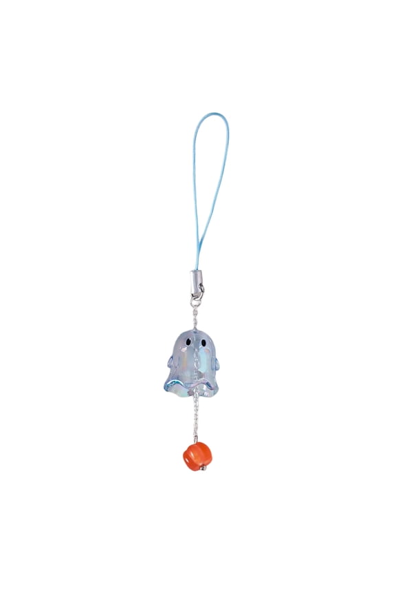 Lovely Specter Pumpkin Keychain Stylish Pumpkin Specter Keychain Versatile Bag Decoration Phone Chain for Women