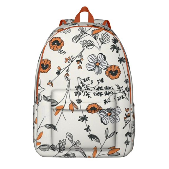 Eye-Catching Sunflower Pattern Backpack for Academic Use Includes Tablet Pocket and Organizer Sections Durable Construction Backpack Surprise Gift