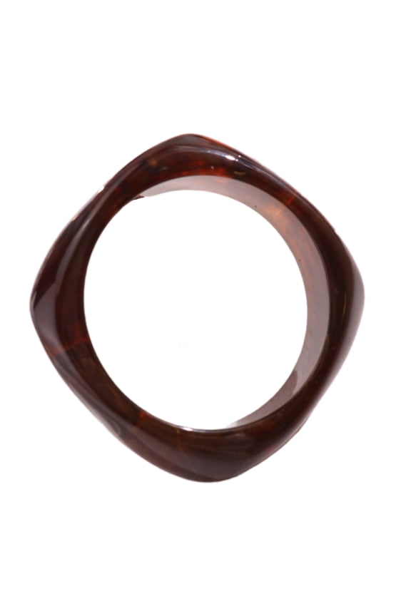 Eye Catching Thick Resin Bracelet Colorful Modern Bangle Jewelry Gift For Her