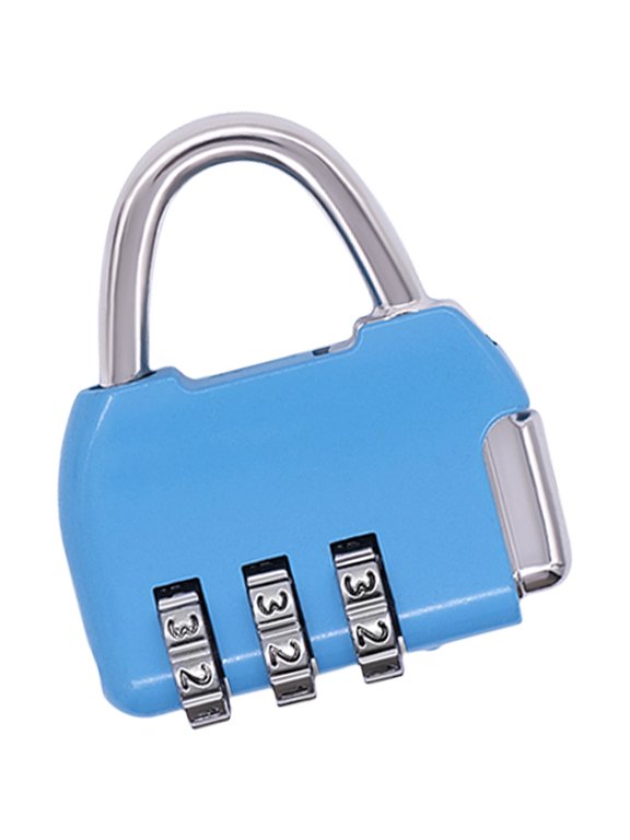Eye Catching Travel Lock for Backpacks and Luggage Business Metal Suitcase Lock Lock Easy to Use