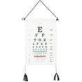 Eye Chart Cotton Visual Chart Visual Eye Exam Chart Vision Testing