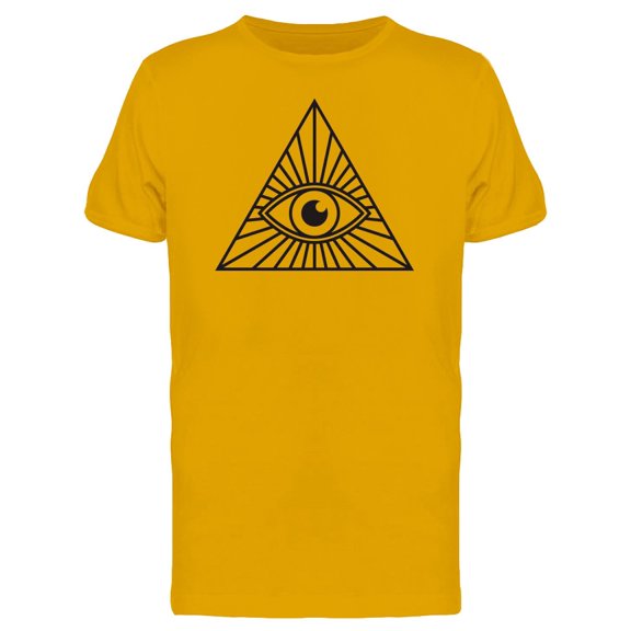 Eye Connected With Lines T-Shirt Men -Image by Shutterstock, Male Large
