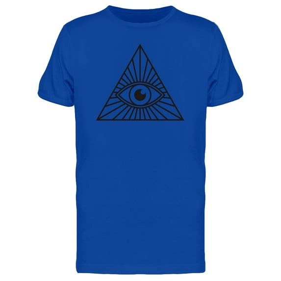 Eye Connected With Lines T-Shirt Men -Image by Shutterstock, Male Small