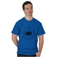 thumbnail image 1 of Eye Conspiracy Theory Illuminati Plus Size Crewneck Graphic Tee Shirt Brisco Brands 5X, 1 of 5