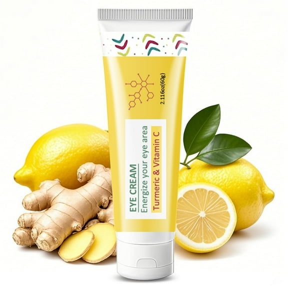 Eye Cream Anti Aging,Eye Cream for Puffiness and Bags Under Eyes,Firming Eye Gel - Reduces Puffy Eyes, Deep Moisturizing(MulticolorYellow)