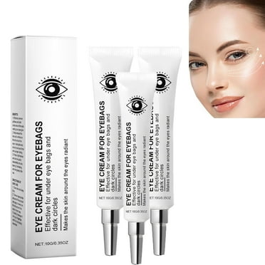 Eye Cream for Eyebags, Eyebag Cream for Puffiness, Depuffing Eye Gel, Dark Circles & Fine Lines, Anti-Ageing Under Eye Moisturiser with Niacinamide & Ceramide, 10g