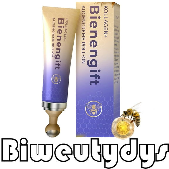 Eye Cream Roll Wake Up Eye Cream,Under Eye Cream,Dark Circles Under Eye Treatment,Under Eye Bags And Wrinkles,360°Massage Ball Eye Treatment Serum(1pc 15ml/0.51fl.oz)from Biweutydys