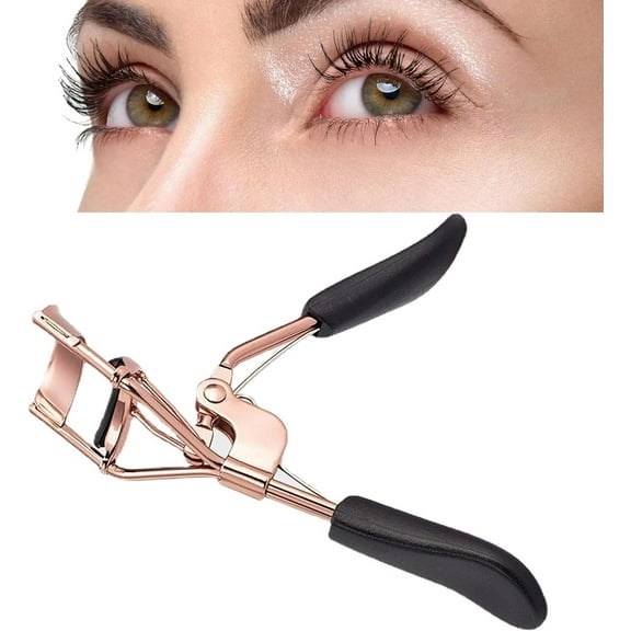 Eye Curler | Stainless Steel Ergonomic Eyelash Curler with Soft Pad | Lash Curler for Natural CurvesLifted Lashes, Crimps Curls Lashes