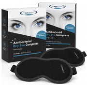 The Eye Doctor Hot Compress for Eye 2 Pack - Helps Dry Eye & Blepharitis - Reusable Eye Mask - Heated Eye Mask for Dry Eyes - Warm Compress for Dry Eyes - Heated Eye Mask for Stye