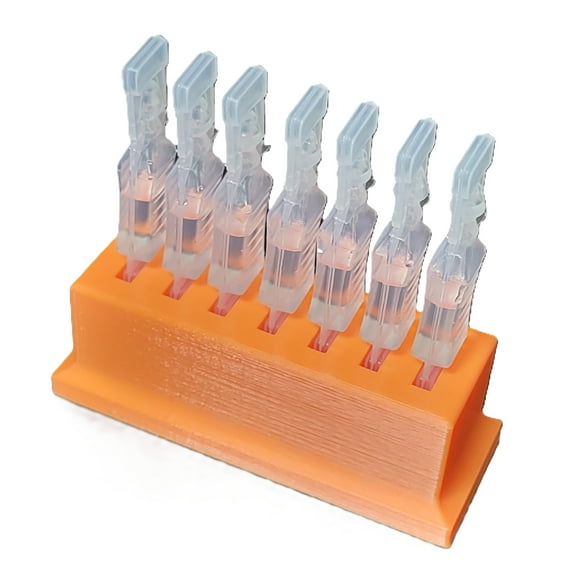 Eye Drop Vials Holder  Storage - Single-Use Disposable Eye Drop Vials - Upgraded Version w/More Slot Space - Znet3D
