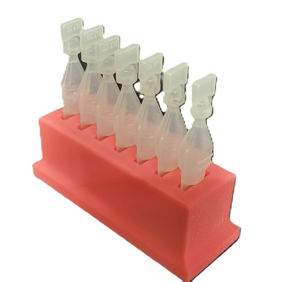Eye Drop Vials Holder Storage - Single-Use Disposable Eye Drop Vials - Upgraded Version w/More Slot Space - Znet3D